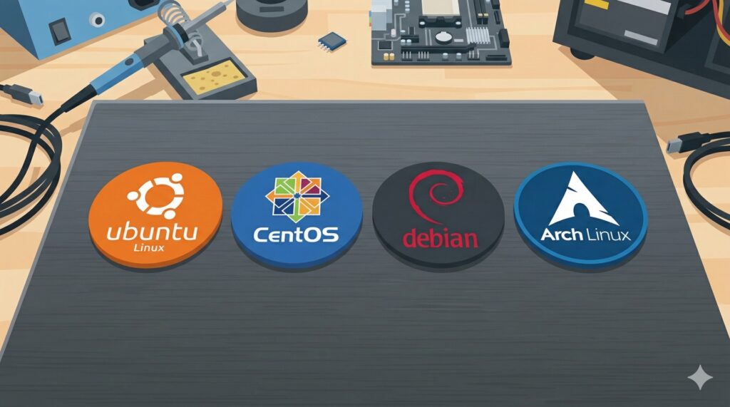 Linux Distro Comparison: Ubuntu vs CentOS vs Debian vs Arch